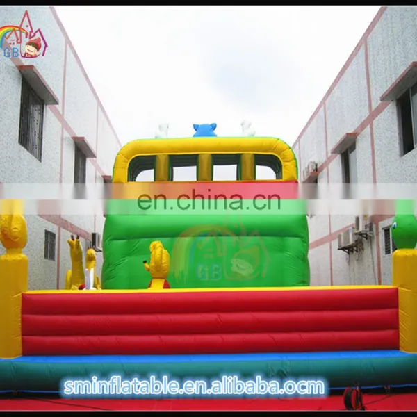 2016manufacturer Sell Like Hot Cakes Inflatable Desk Bed Combonation Inflatable Combonation Slide Jump Bed Inflatable Combinatio photo-2