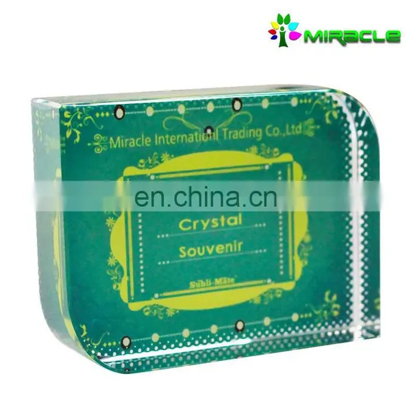 Supply 3d Sublimation Glass Cube Photo Frame Most Popular in USA