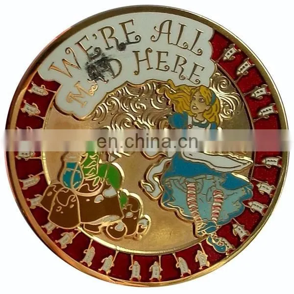 Factory Promotion Survenir Metal Coins With Shinny Nickel Plated photo-4