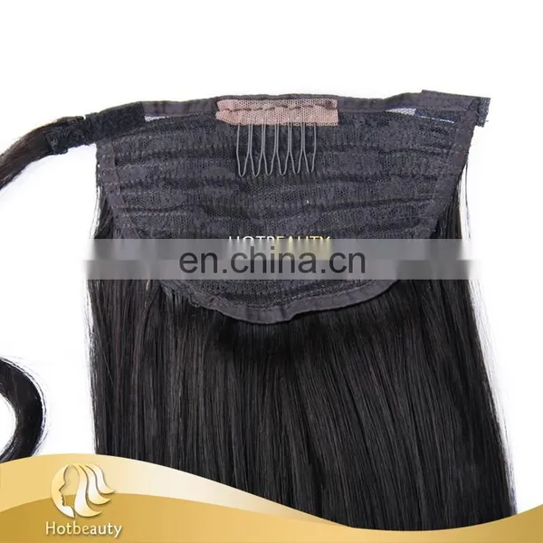 100% Virgin Human Hair, Ponytail Brazilian Hair photo-4