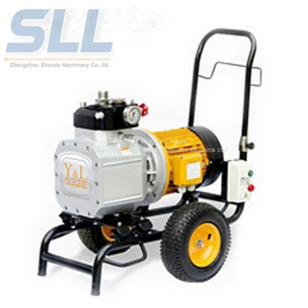 Wall Putty Coating Painting High Pressure Airless Spray Machine Sprayer Gun Ce photo-3