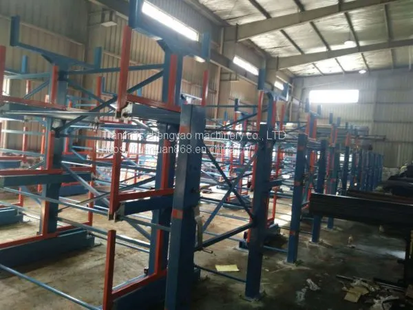 Raw Material Shelf Storage Tube Rod Bar Axis Angle Channel Steel