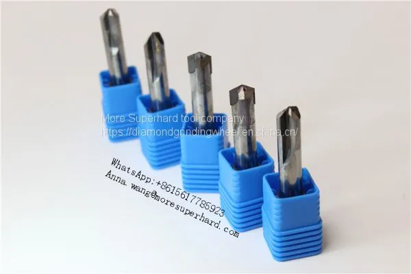 PCD Straight Shank Reamer,PCD Diamond Tools Marble Stone CNC Carving Tools 0.4mm photo-4