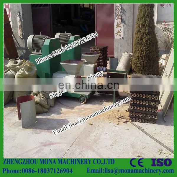 Small Type Straw Charcoal Stick Making Machine Rod Briquetting Machine Made in China photo-2