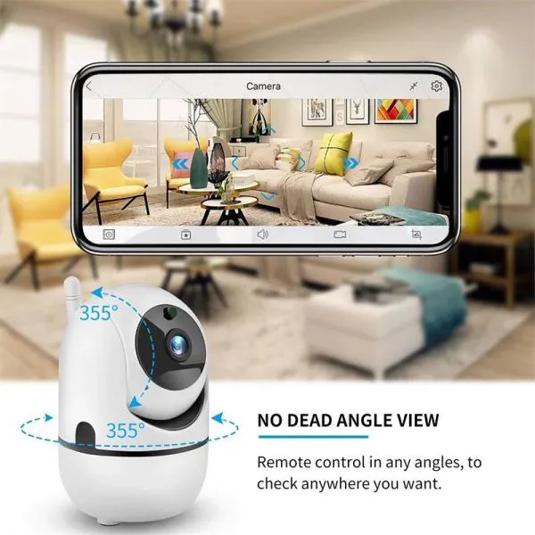 Cheap 720p Home Smart Surveillan Security Alarm WiFi IP Camera photo-4