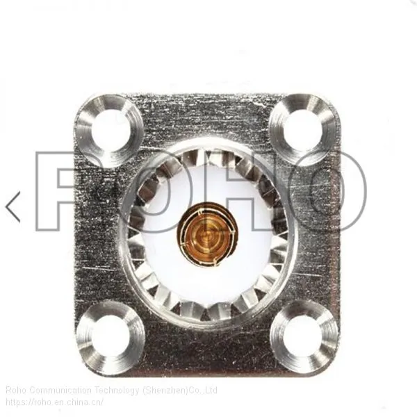UHF Female Jack 4 Hole 25mm Flange Solder Panel Mount RF Connector photo-2
