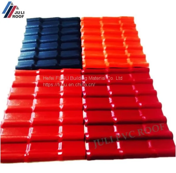 High Quality Colorful Technical Design ASA Synthetic Resin Terracotta Roof Tile photo-4