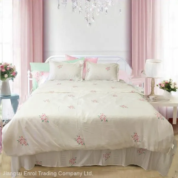 4pcs 100% Polyester Printed Microfibre Bed Sheet Bedding Set Quality Choice photo-2