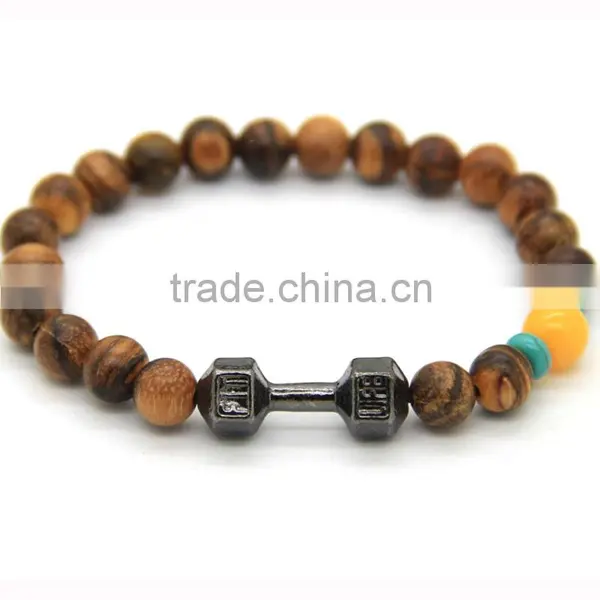HTB0107 Wholesales Custume Jewellery Beads Bracelets Glass Beaded Wrap Bracelet photo-4