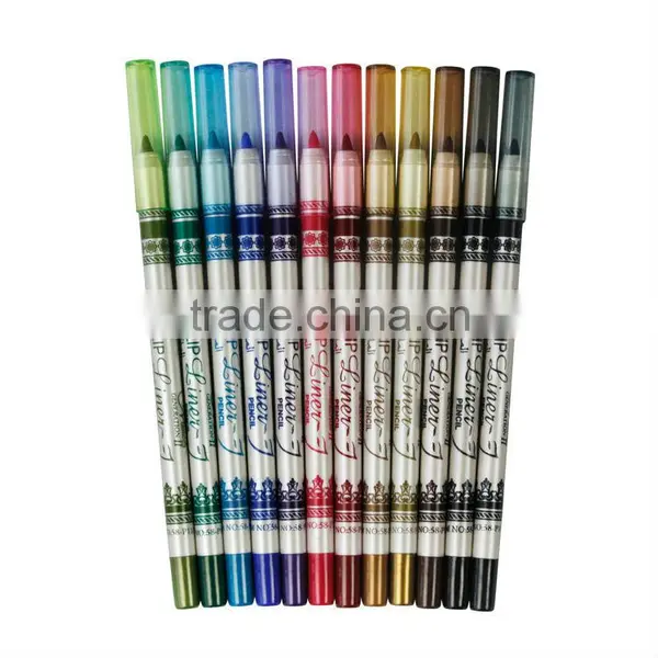 12pcs eyeline pencil eye shadow pencil lip line pencil