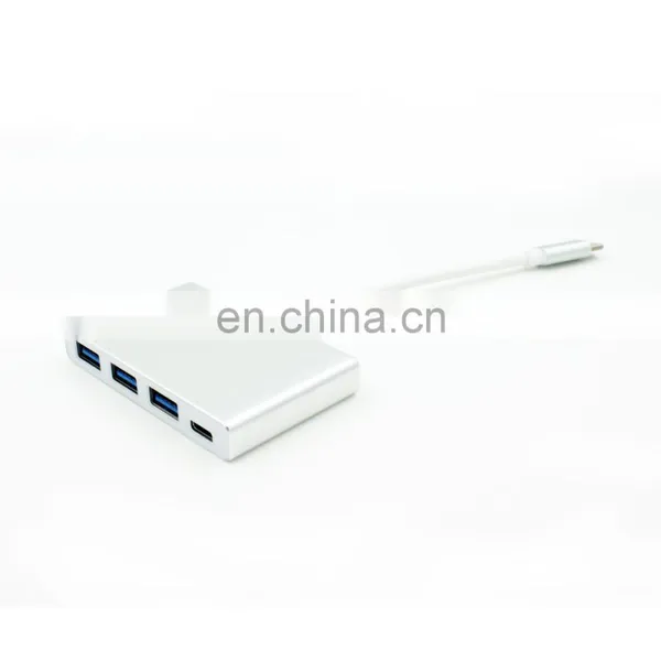 Usb C Hub 3 In 1 For 3 Adapter Usb For Macbook Transfering Multi Type c Hub Port photo-3