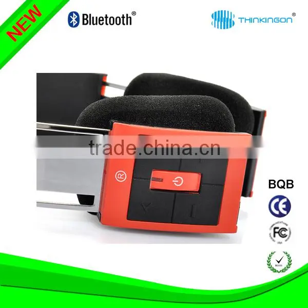 Orange Stereo Wireless Bluetooth Headset Headphone photo-4