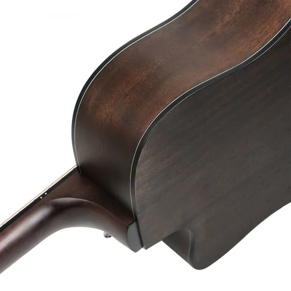 Textured 41 Inch Black Acoustic Guitar Wholesale OEM High Quality Guitar for Sale photo-5