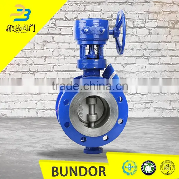 China Supplier High Performance 10 Inch Flanges Worm Gear Metal Seated Triple Eccentric Butterfly Valve photo-5