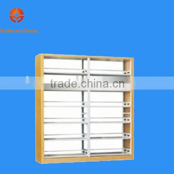 Dual Column Double Standard Bookshelf