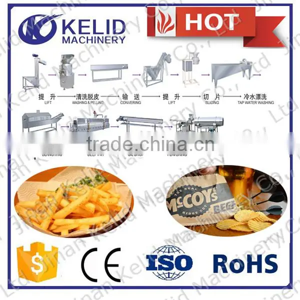 2016 New Condition Automatic Fresh Potato Chips Making Machine photo-6