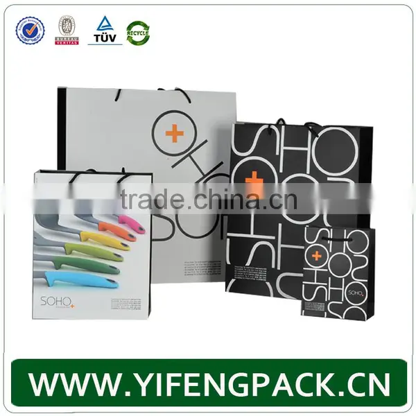 High Quality And Fancy Customized Printed Luxury Paper Shopping Bag, Paper Shopping Bag With Logo Wholesale photo-5