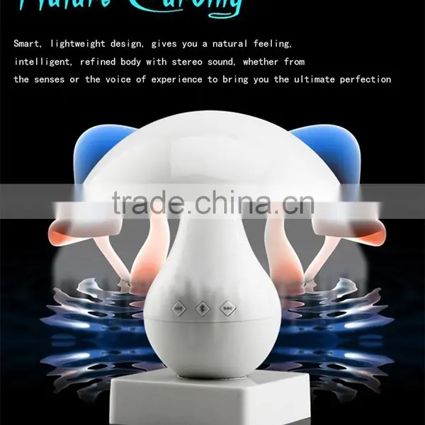 Romantic Led Light Mini Portable Table Lamp Mushroom Bluetooth Speaker Quality Choice photo-2