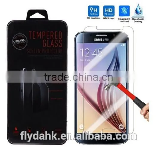 Front Full Coverage Curved Protective Film Tempered Glass Screen Protector For Samsung Galaxy S6 Edge S6 Edge Plus photo-2