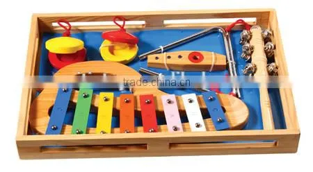 Kids Educational Toys Wooden Handmade Toys Wood Learning Toy Names of Musical Instruments Import Whole Musical Instruments Sets photo-3