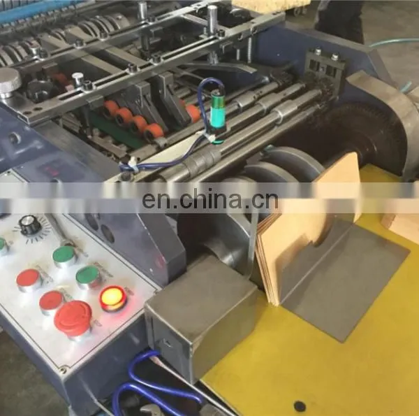 ZF350A Automatic Big Brown Kraft File Folder Paper Bag Envelope Making Machine With Self Seal Flap Tape On-line photo-2