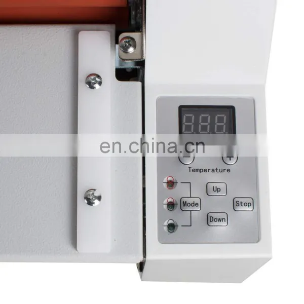 SRL-D48 Office Use Desktop Automatic Laminator Automatic Single and Double Side Film Roll Laminating Machine photo-2