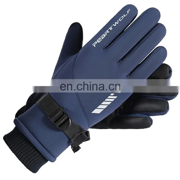 Snowboarding Waterproof Windproof Winter Warm Snow Fashion Outdoor Sport Cycling Ski Gloves For Adults photo-4