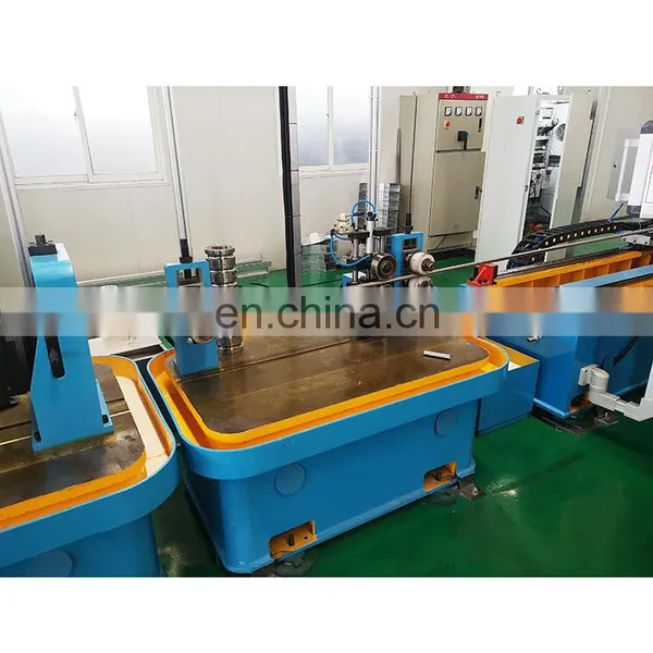 High Quality Industrial Flexible Metal Stainless Steel Pipe Welding Making Machine Erw Tube Mill Line photo-5