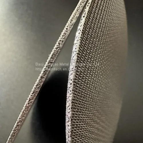 20 Micron Round Stainless Steel Filter Screen Disc photo-2