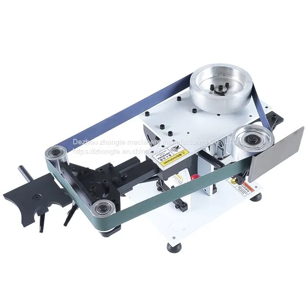 Power Tools Belt Sander Metal Workpiece Sander Stainless Steel Polishing Machine photo-2