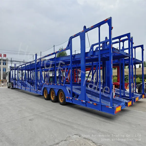 24 Meter Export Semi-trailer 10 Car Semi-trailer Export Russian Semi-trailer 3-axle Semi-trailer