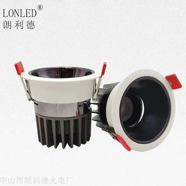 LED Spotlight Anti-glare Downlight COB 8° 15° 24° 36° 50° Home Lighting Engineering 8W 12W 18W Project Focus Spotlight photo-3