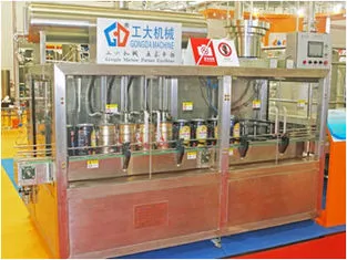 2 In 1 Packing Production Line 5L Tinplate Barrel Aseptic Bottle Filling Capping Machine photo-2