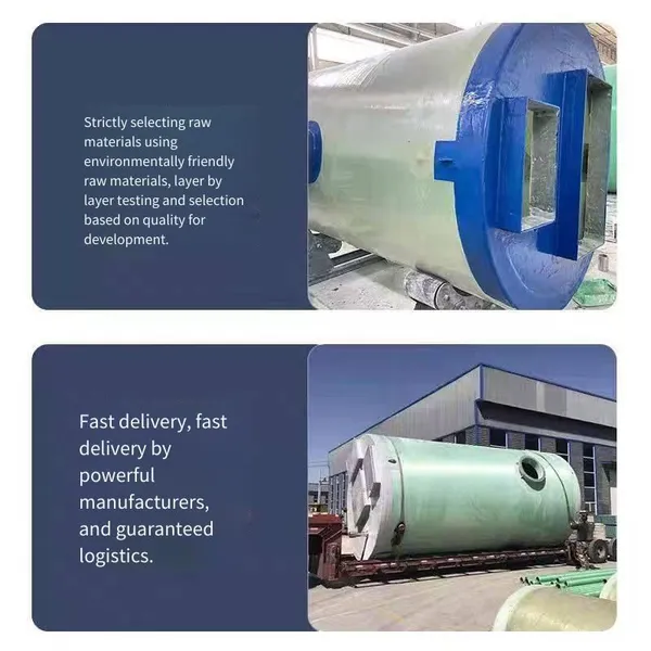 Lijiang Frp Integrated Pumping Station / Installation and Construction of Integrated Pumping Stations for Rural Sewage photo-2