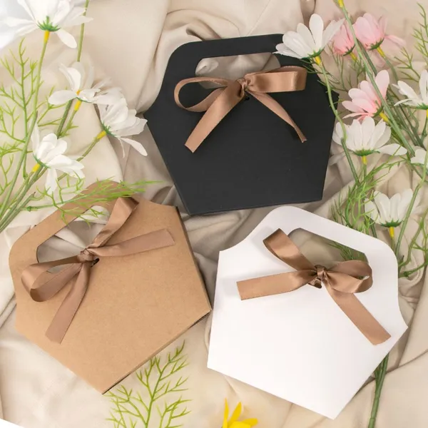 New Design Paper Foldable Bag With Ribbon photo-5