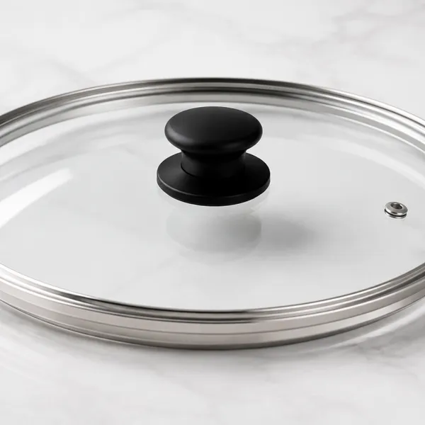 IVY Materials G-Type Stepped-Rim Tempered Glass Lid | 3,5-5 ммFloat Glass | Части посуды, безопасные для духовки