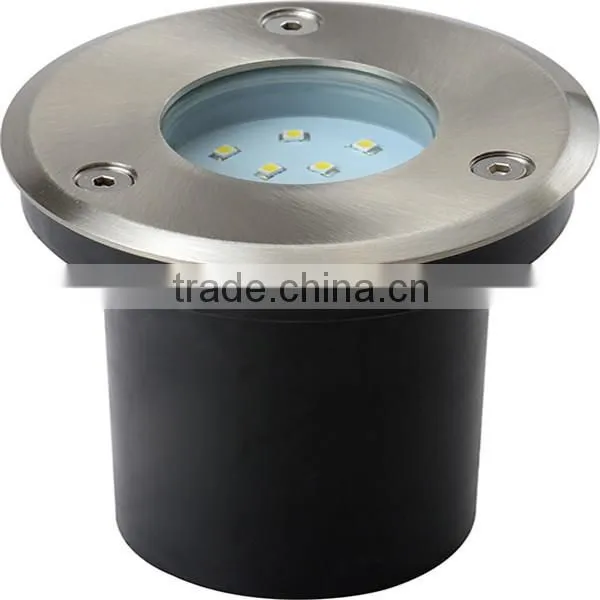 LED Inground Light18*0.1W Round Shape 220-240V IP67 LED Die-cast Aluminium Body and 304 Stainless Steel Cover Underground Light photo-2