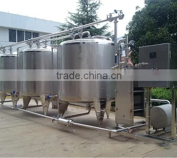 1000L Semi-Automatic CIP Cleaning Plant For Beverage Processing Line photo-2