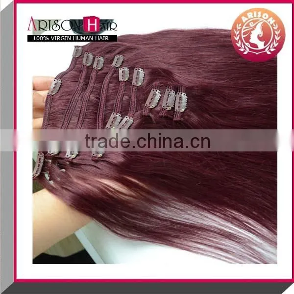 Wholesale Hair Extensions 100% Human Hair Clip In Hair photo-3