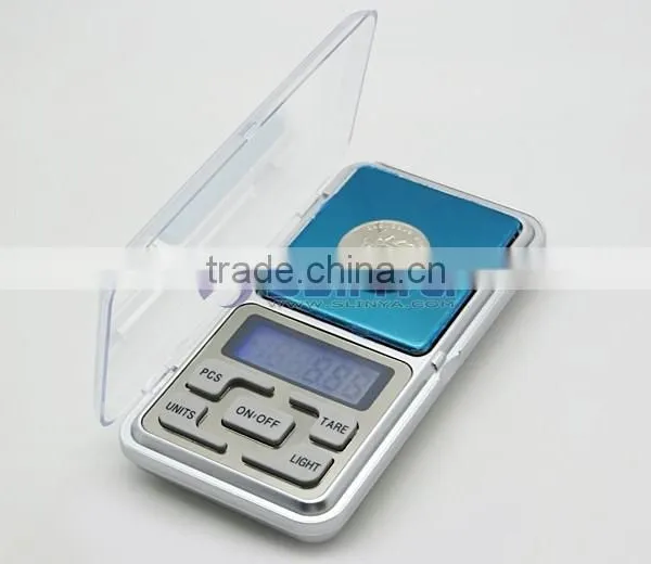 MH-500 Scale 500g/0.1g High Precision Blue LCD Pocket Weighing Scale photo-4