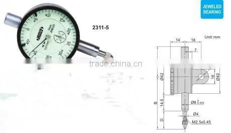 Digital Readout Dro Micrometer Dial Inclinometer Instrument Measuring Sanhe Auto Level Instrument Spirit 2331-5/2886-3/2887-5 Quality Choice photo-3