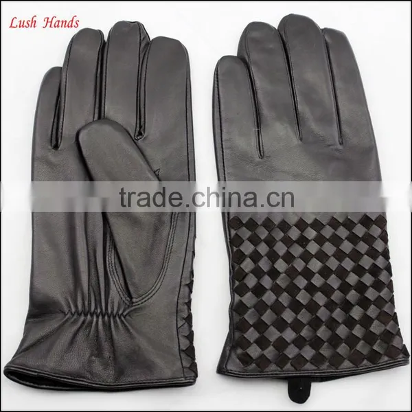Men Fashion Leather Gloves