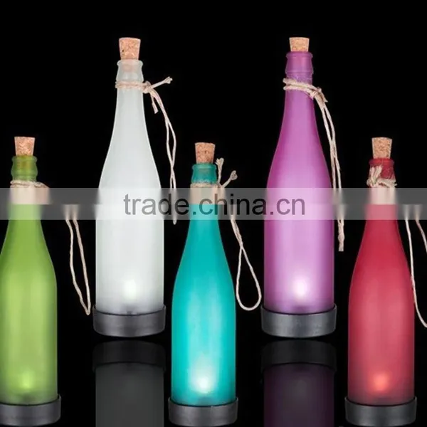 Solar Energy Bottle Lamp Outdoor Handmade Decorative Hanging Oil Lamp photo-3