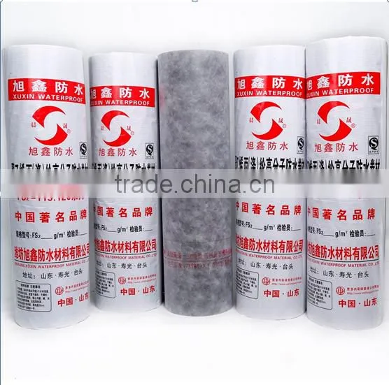 High Tensile Strength and Good Cold Flexibility PE Waterproof Membrane With PP Non-woven photo-4