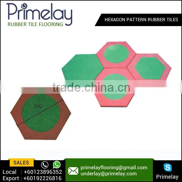 Highest Rated Playground Safety Surface Square Rubber Tile photo-5