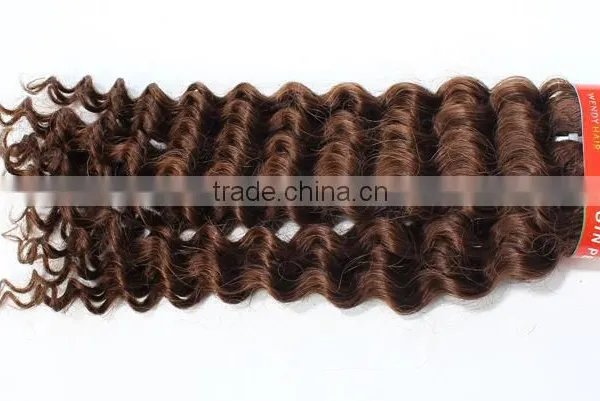 DEEP CURL 26 Inch Virgin Remy Peruvian Hair Weft With Most Popular photo-2