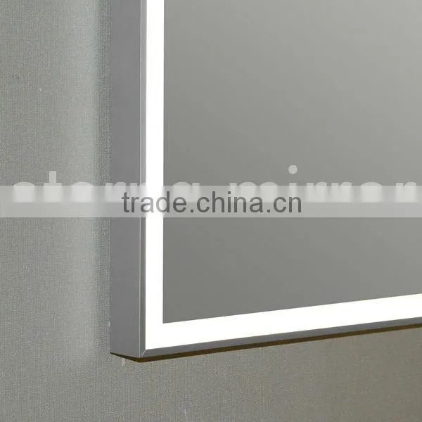 LED Backlit Wall Mirror With Aluminium Frame photo-5