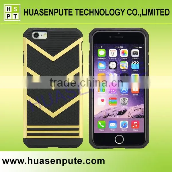 Cell Phone 2 in 1 PC+TPU Mobile Phone Bags Cover Cases For IPhone 6 photo-2
