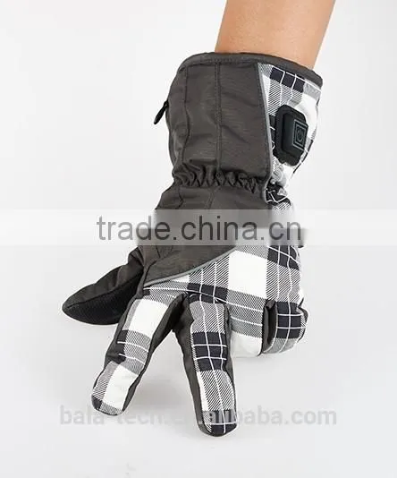 CE/ROHS Durable High Quality Design Electric Heated 5 Fingers Gloves Very Thick And Warm Heated Gloves photo-4