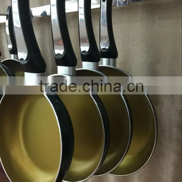 Aluminum Metal Copper Nonstick Coating Frying Skillet Pan Pizza Pan Egg Pan photo-3